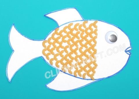 Pasta Fish Craft