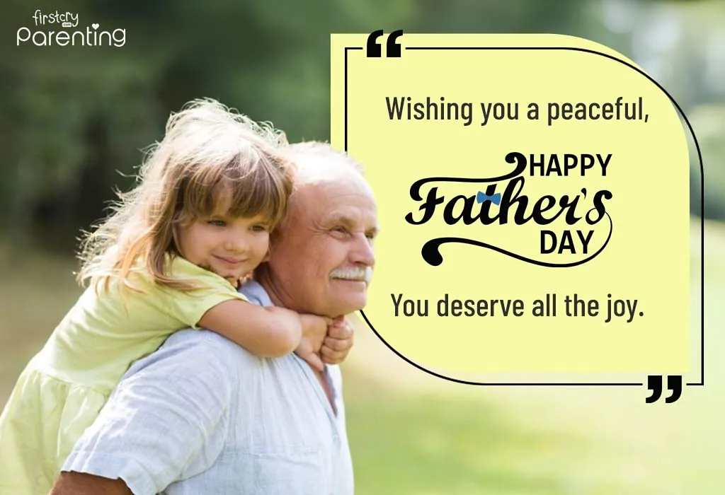 Father's Day Wishes & Messages for Grandpa From Granddaughter