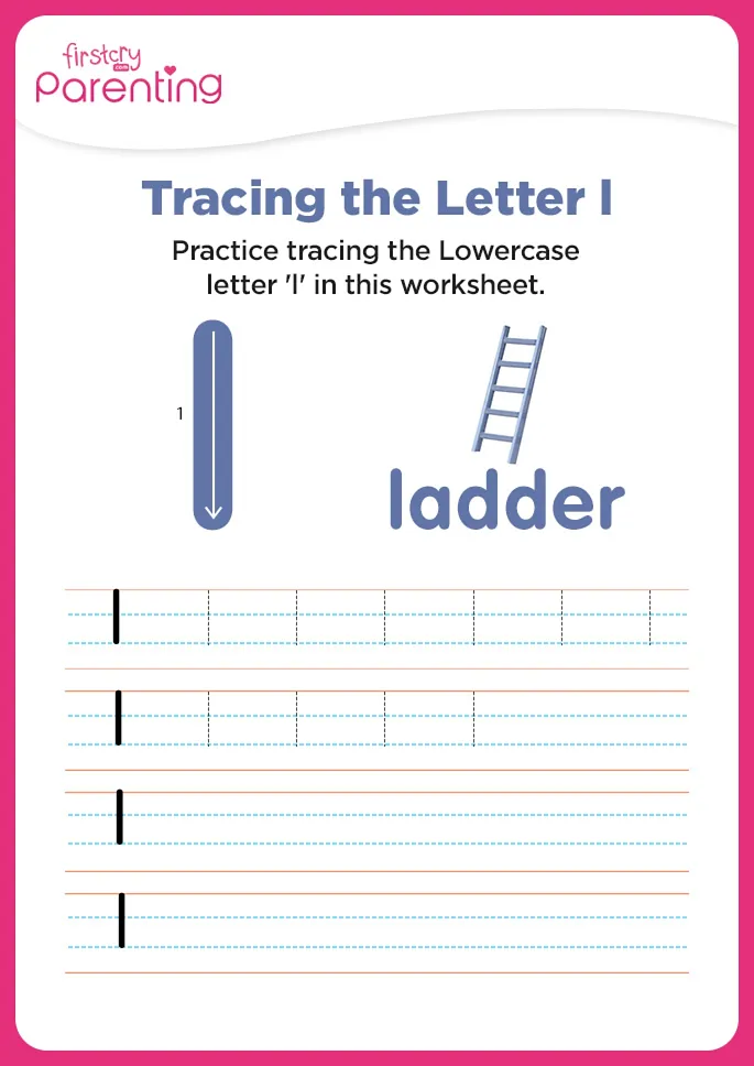 l for ladder Worksheet