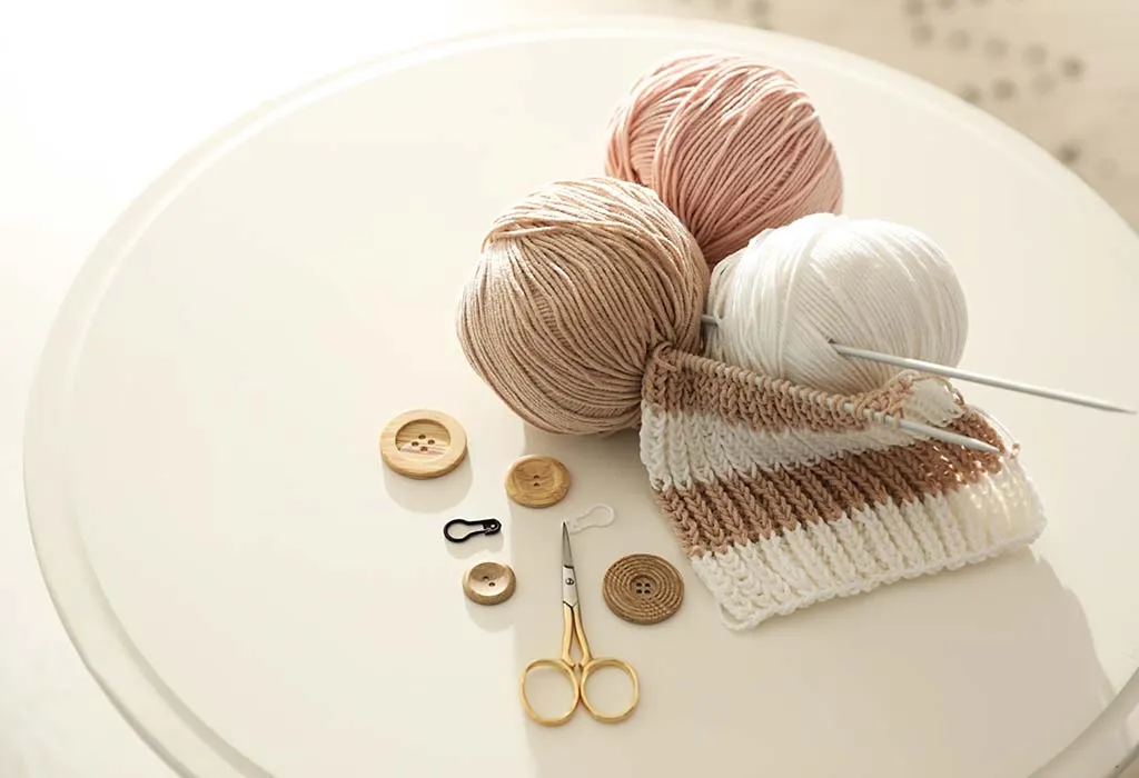 Wool Art Supplies Set