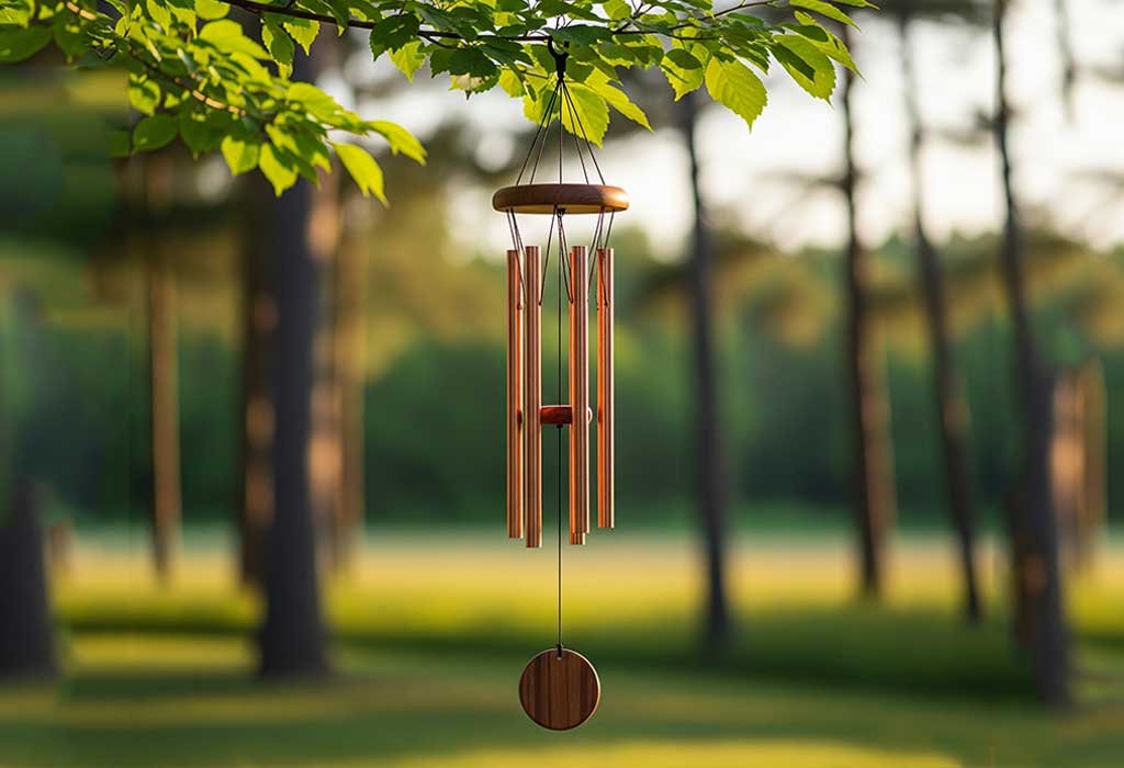 Copper Wind Chimes