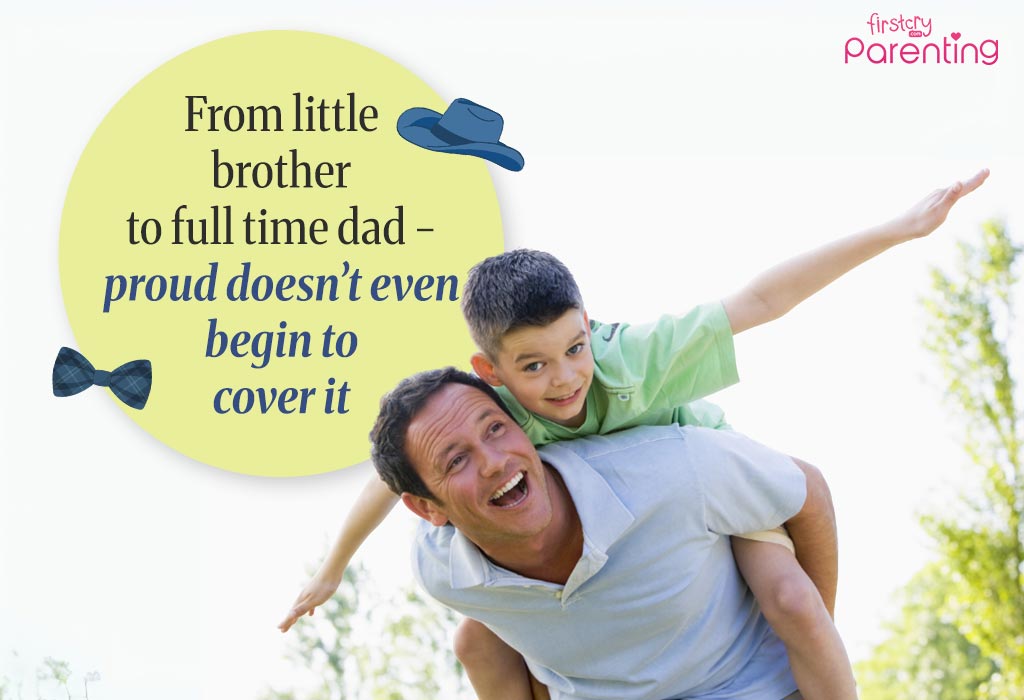 Father's Day Wishes & Messages for Younger Brother