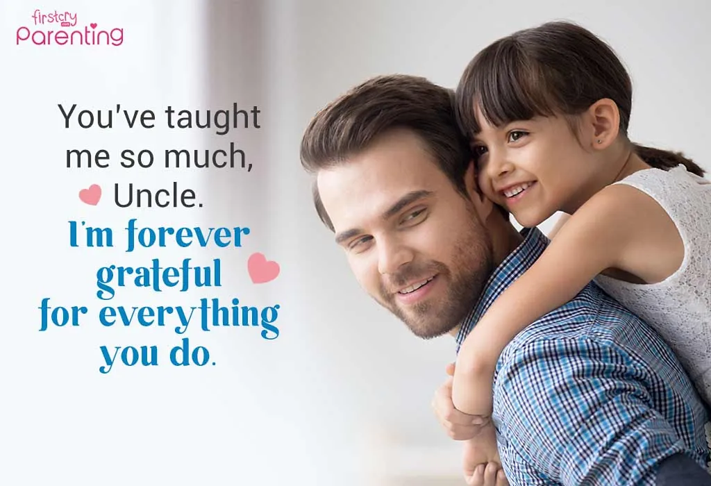 Thank You Quotes for Uncle