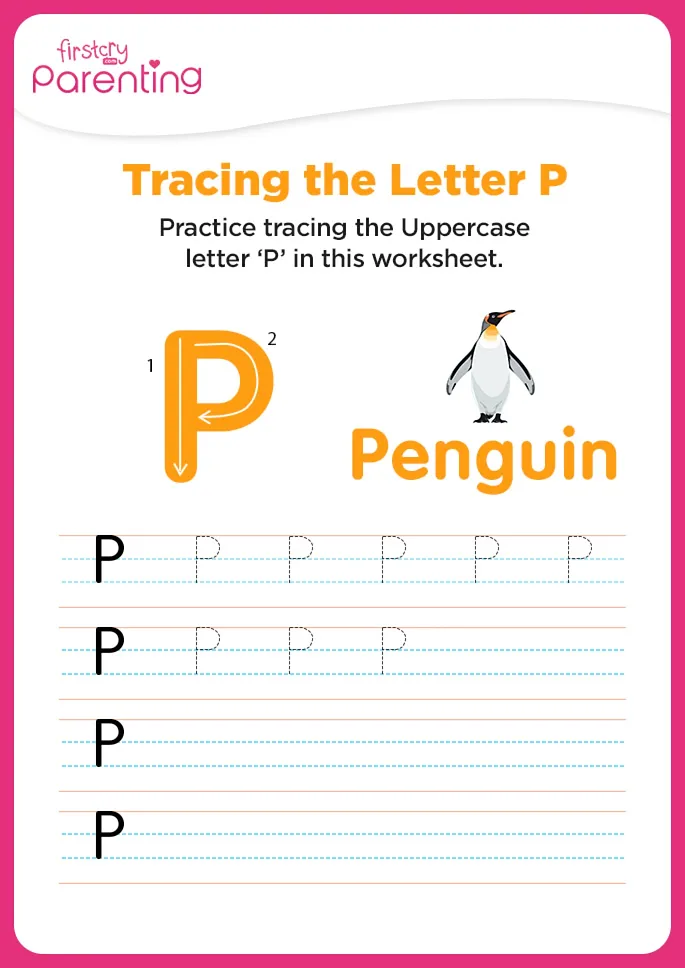 P for Penguin Worksheet