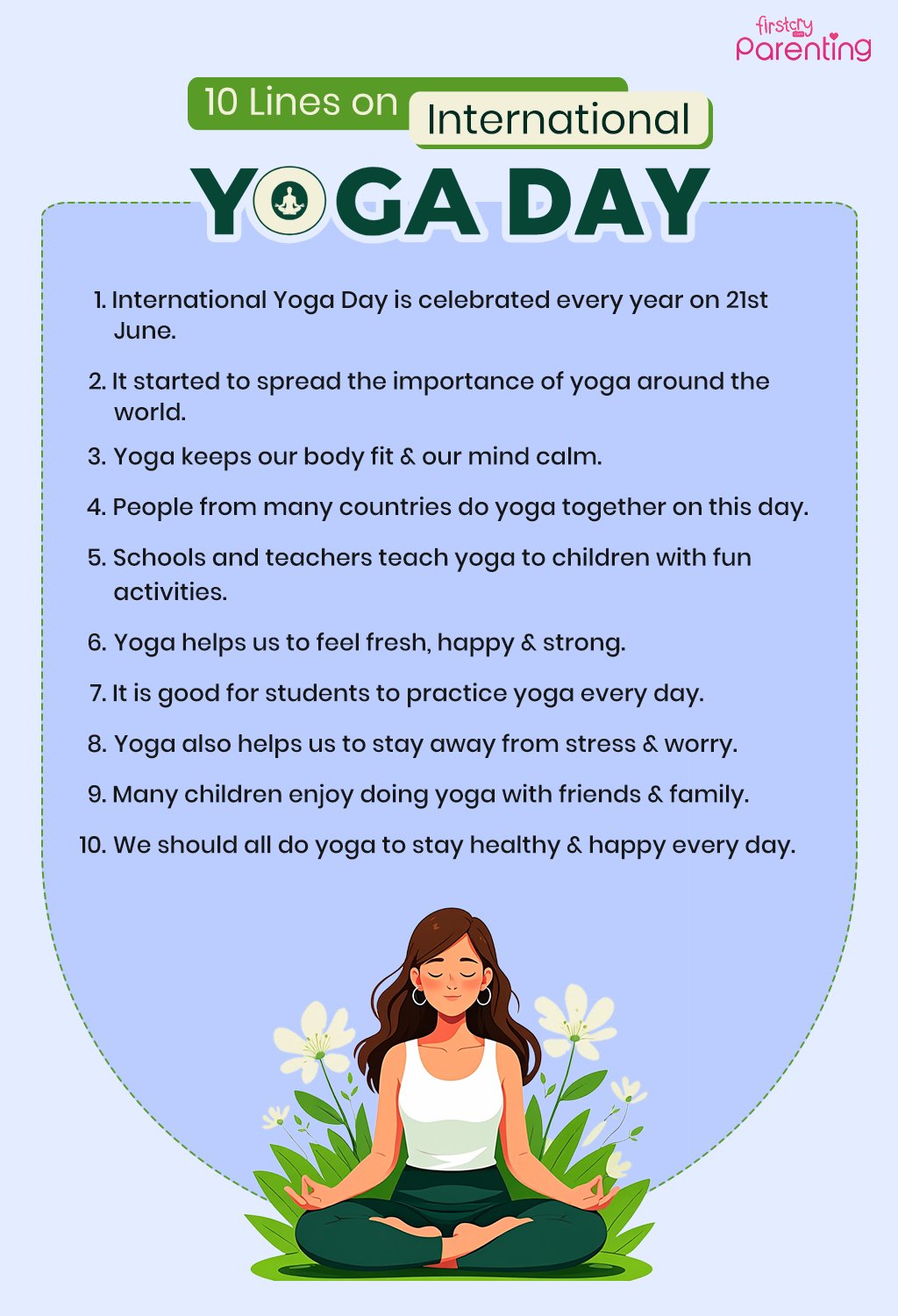 10 Lines on International Yoga Day