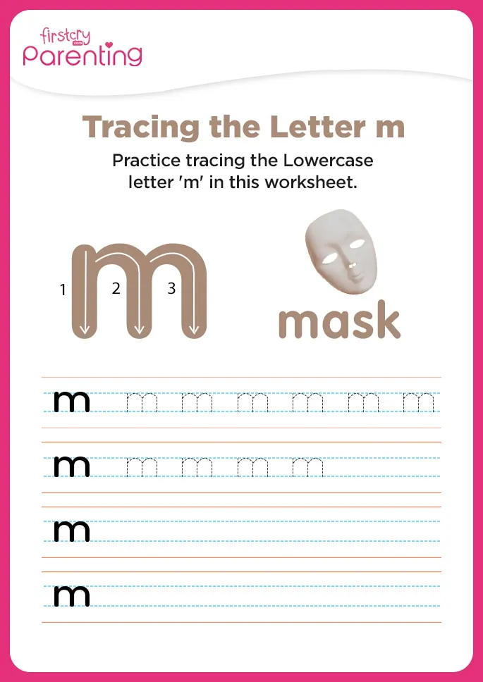 m for mask Worksheet