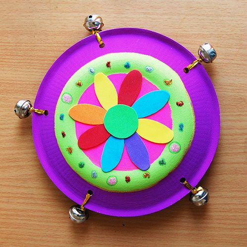 Paper Plate Tambourine Paper Plate Tambourine
