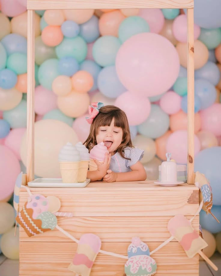 Ice Cream Stand Setup