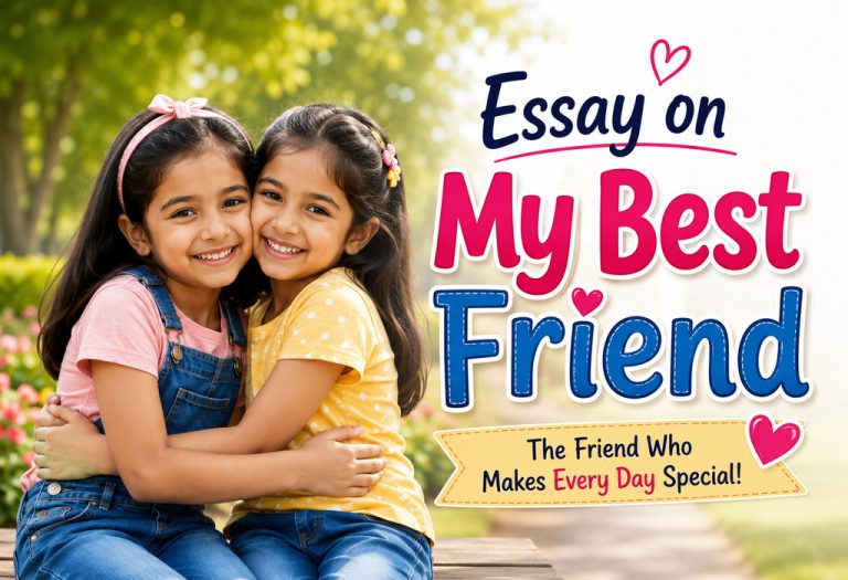 Essay on My Best Friend - 10 Lines, Short and Long Essay