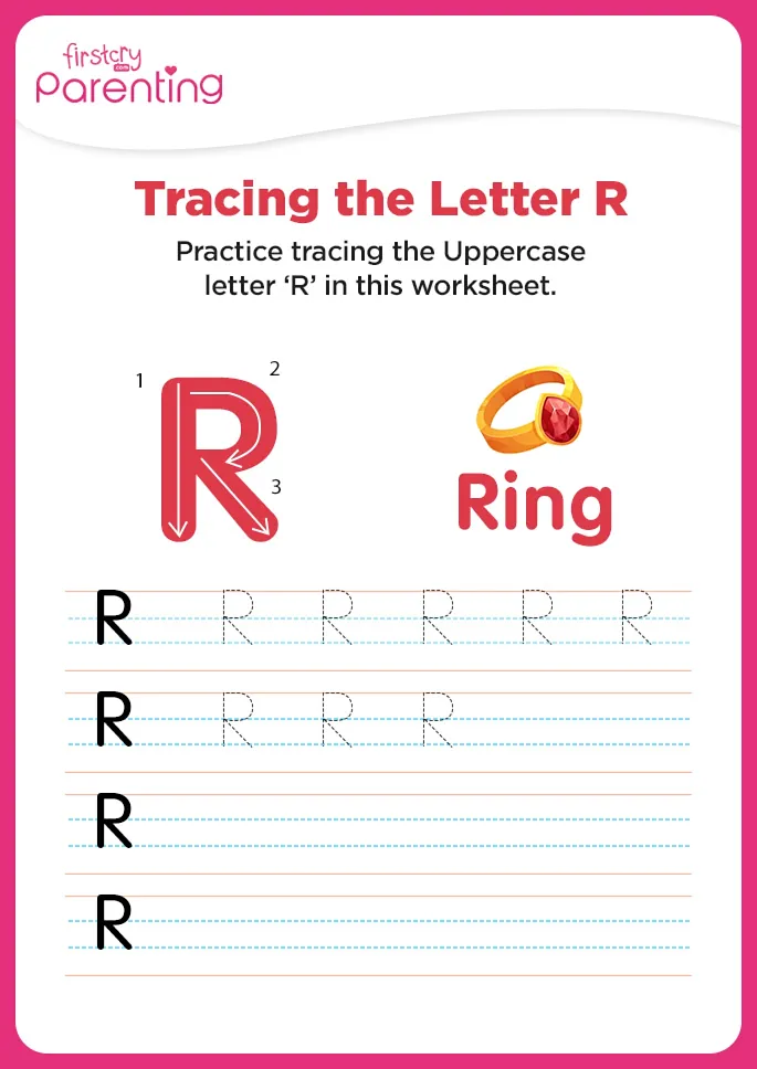 R for Ring Worksheet