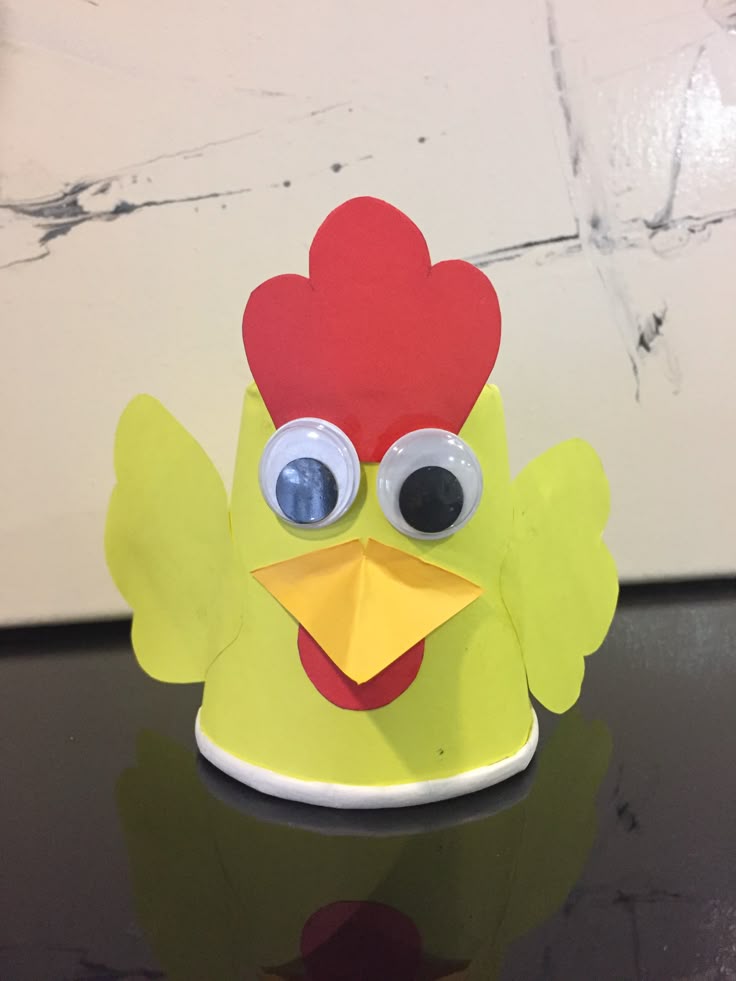 Paper Cup Easter Chicken Paper Cup Easter Chicken