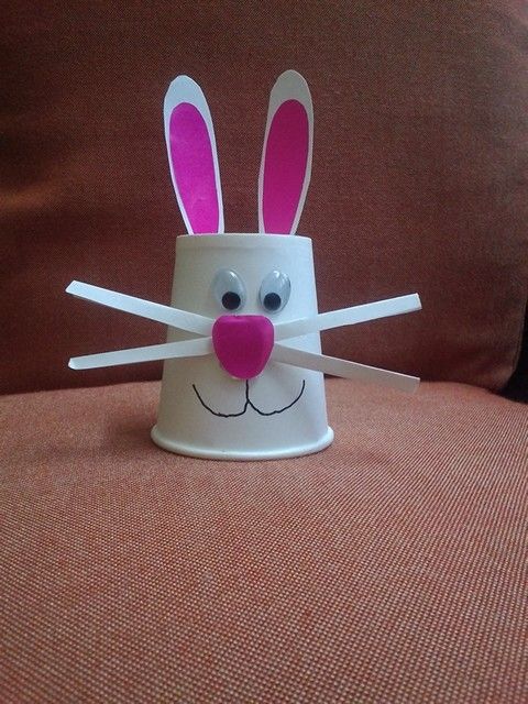 Paper Cup Bunny Paper Cup Bunny