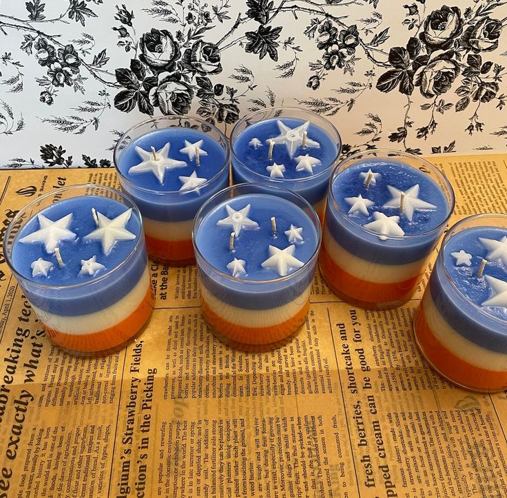Patriotic Scented Candles