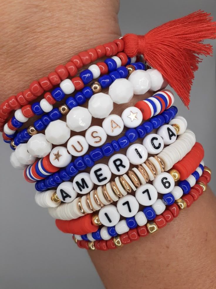 Red, White, and Blue Jewelry