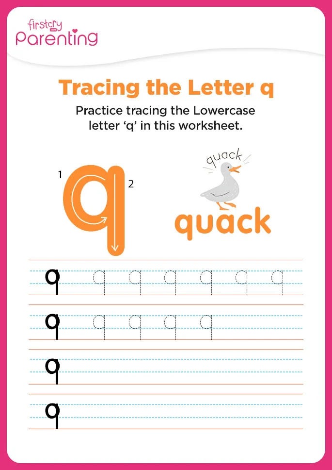 q for quack worksheet