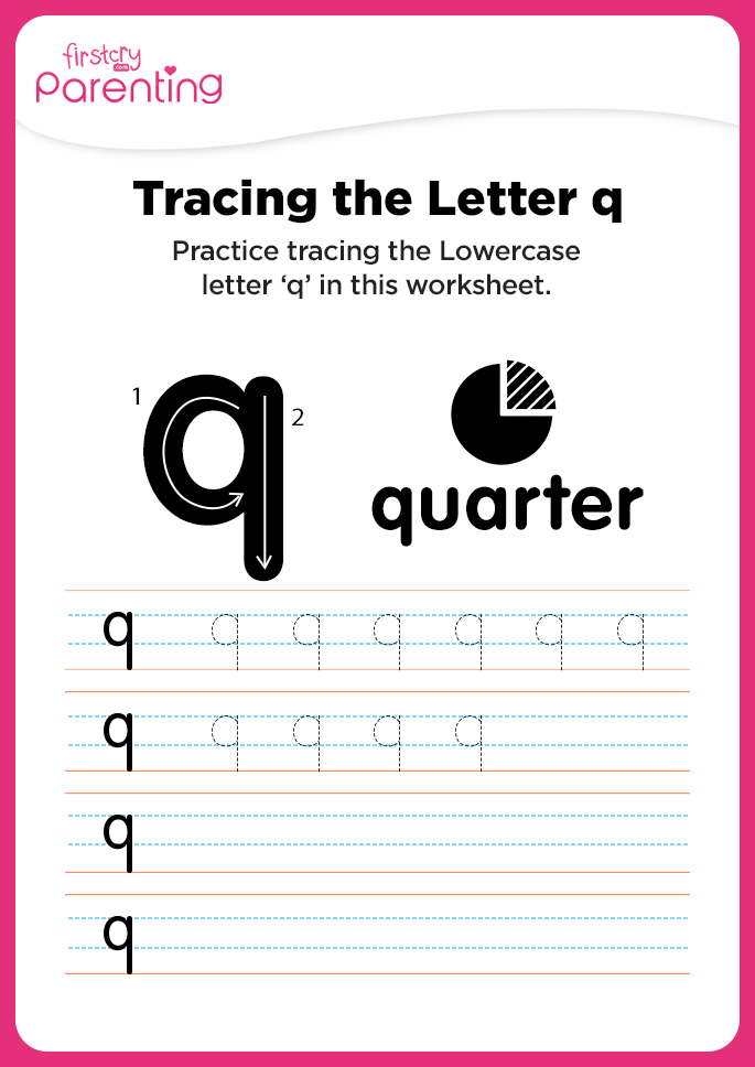 q for quarter worksheet