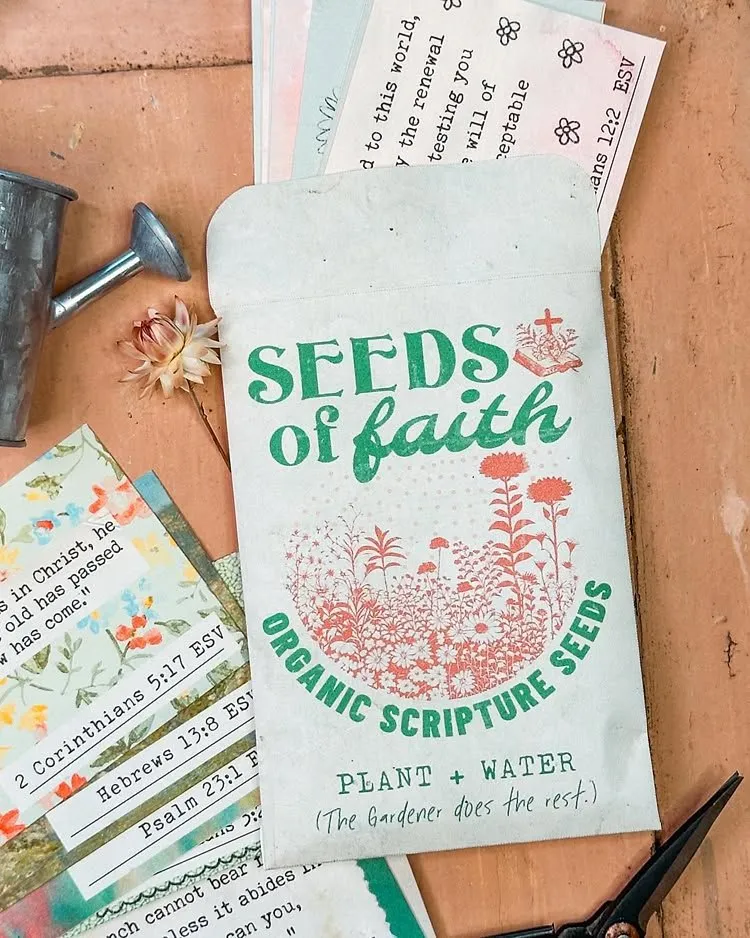 Scripture Seed Packets