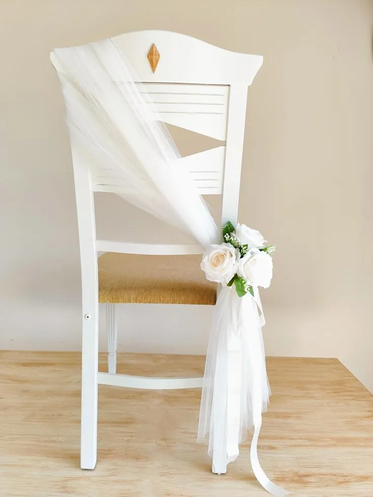 Tulle Chair Sash