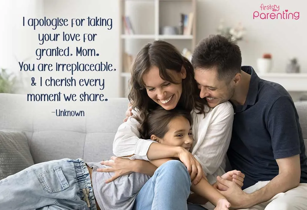 Touching Sorry Quotes for Mother