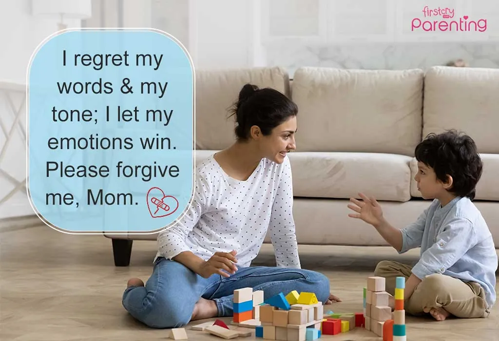 Sorry Messages for Mom From Son