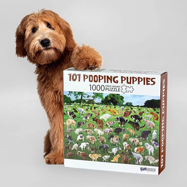 Pooping Puppies Puzzle