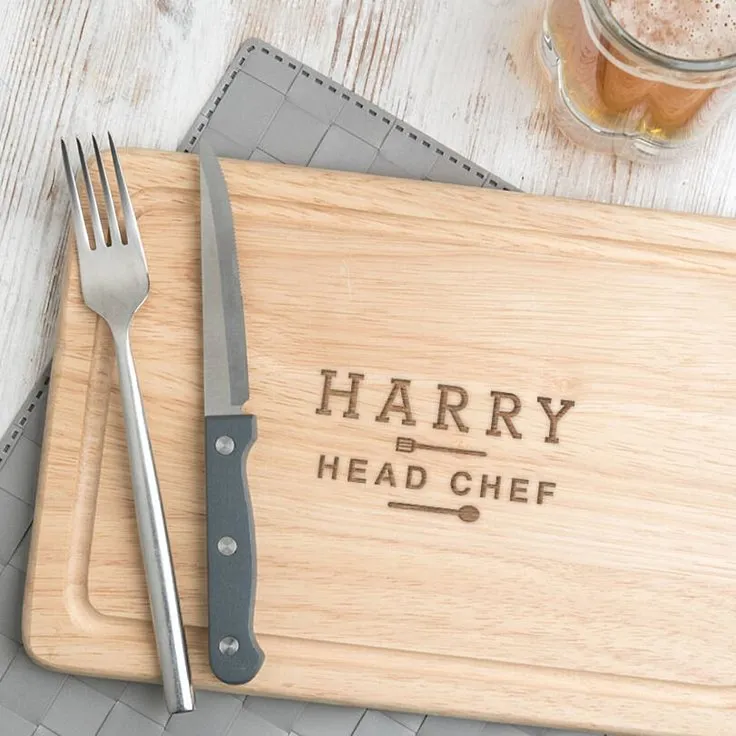 Personalised Bamboo Chopping Board