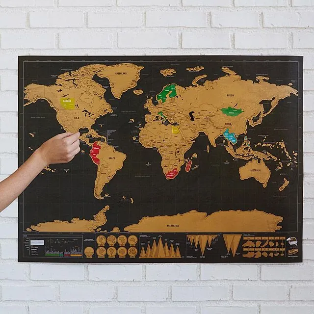 World Bucket List Map