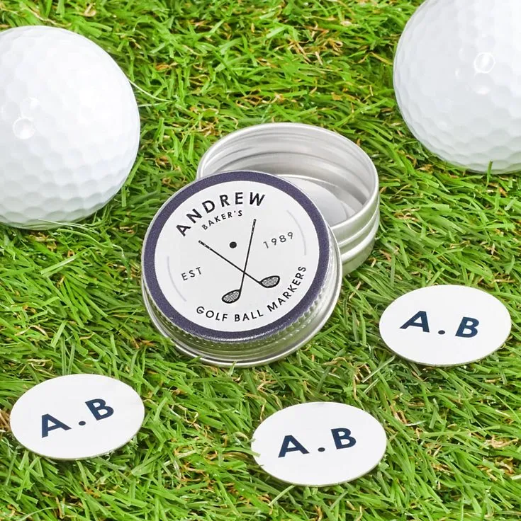 Personalised Golf Ball Marker
