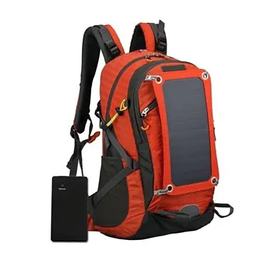Solar-Powered Charging Backpack