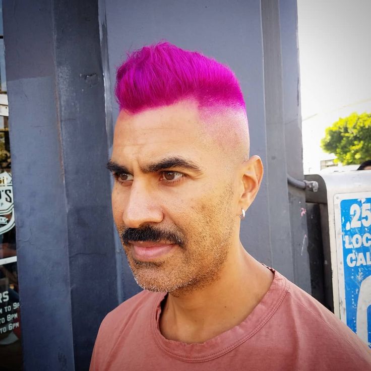 Pink hair prank