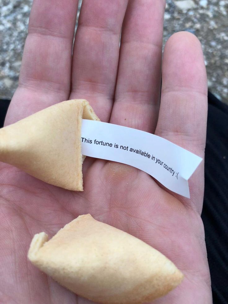 Fortune cookie prank