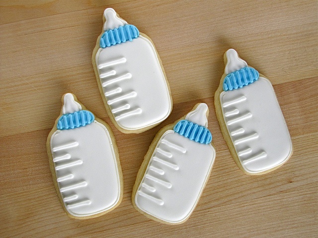 Baby Bottle Sugar Cookies