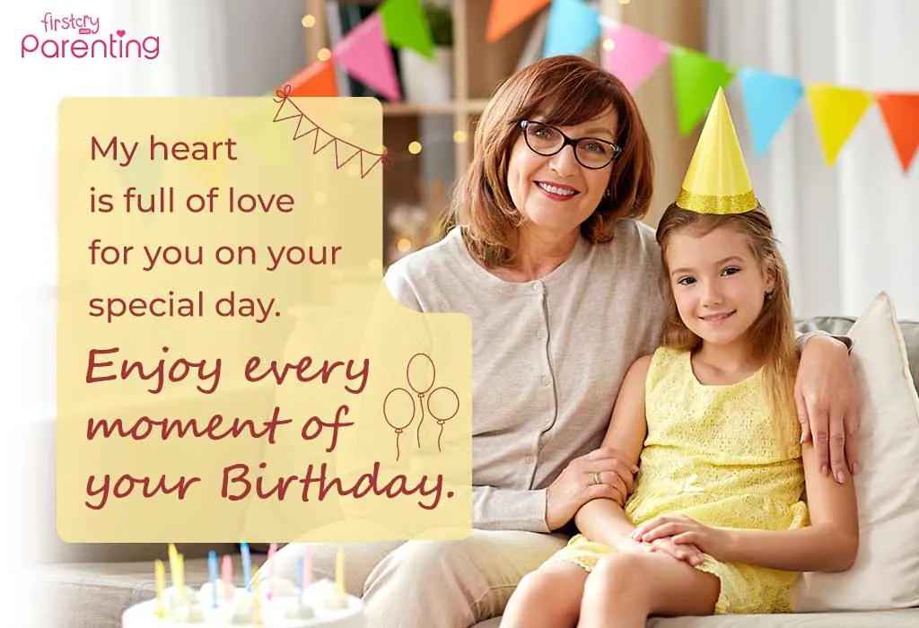 Birthday Wishes for Granddaughter From Grandma
