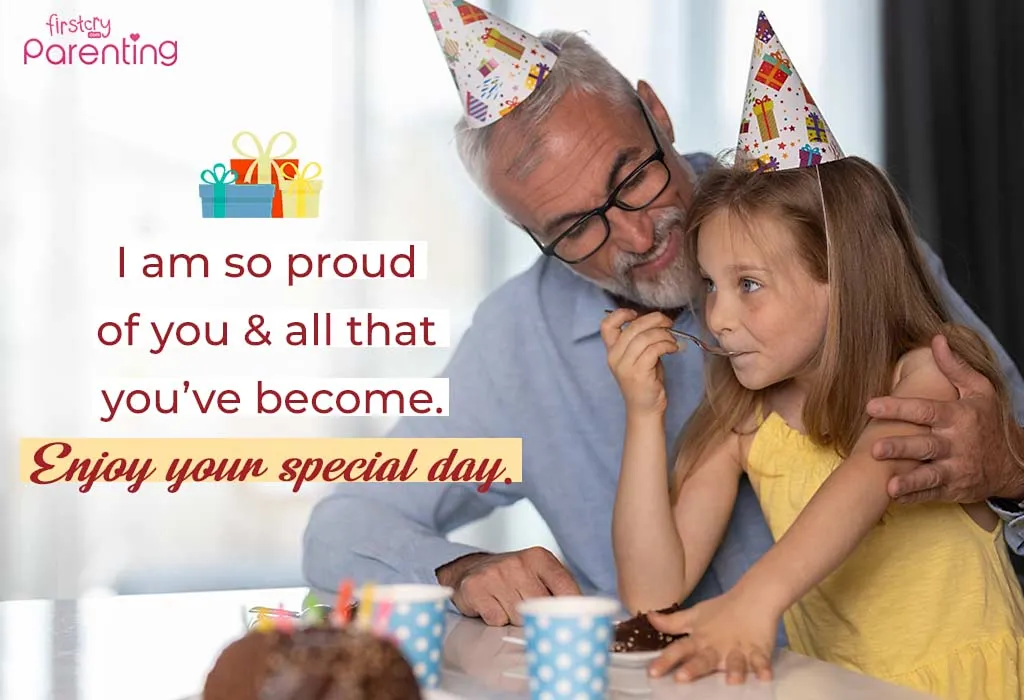 Birthday Wishes for Granddaughter From Grandfather
