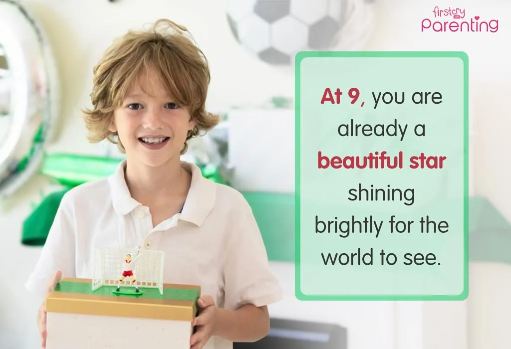 Happy 9th Birthday Quotes