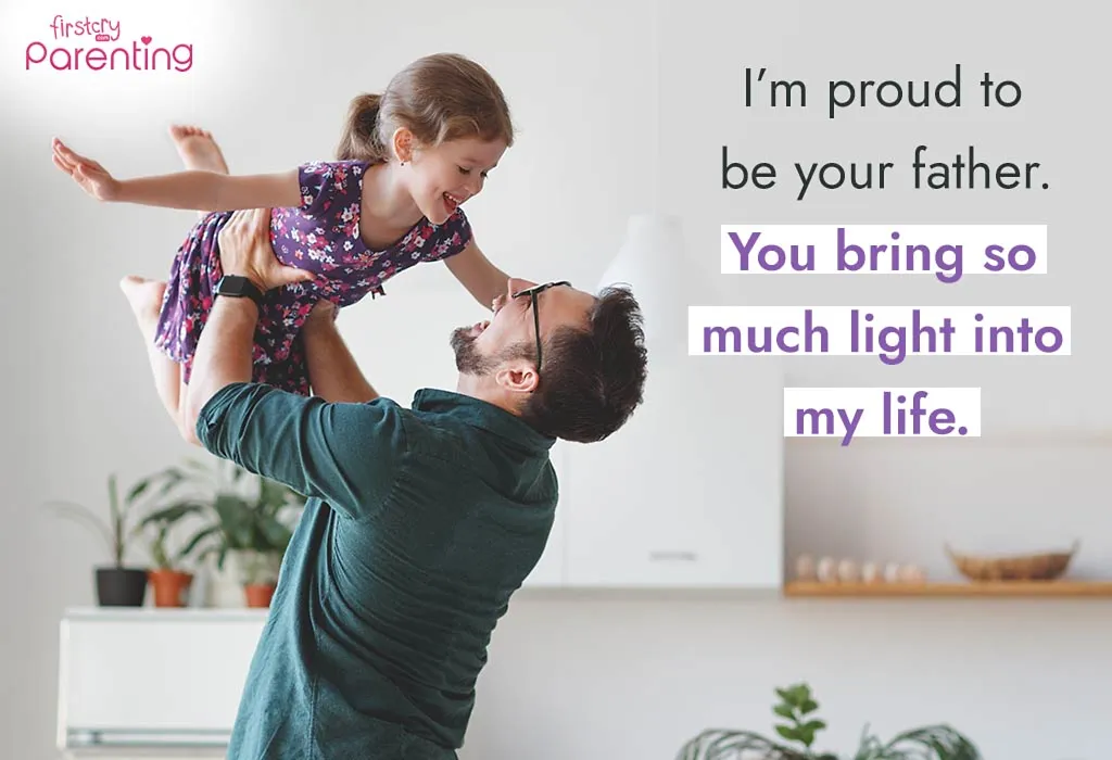 Thank You Messages to Daughter From Father