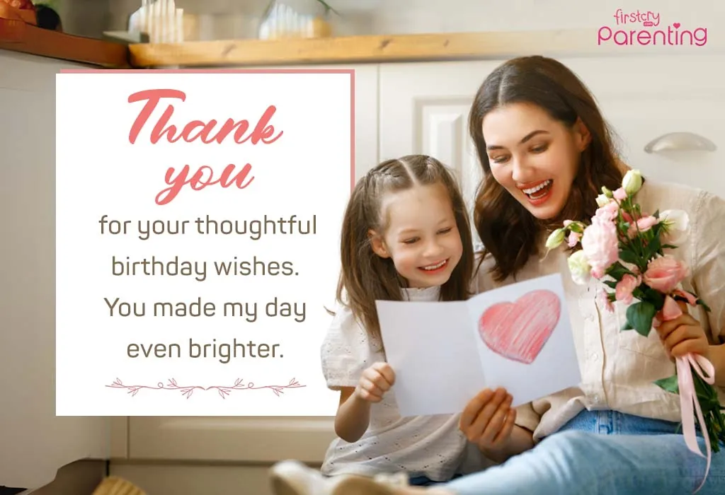 Thank You Messages to My Daughter for the Birthday Wishes