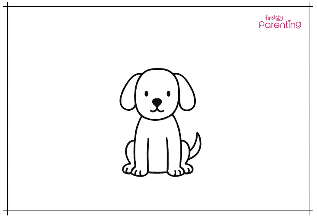 Step 9 - Draw the Tail