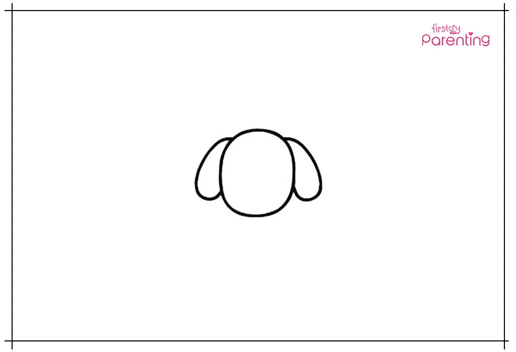 Step 2 - Add Two Floppy Ears
