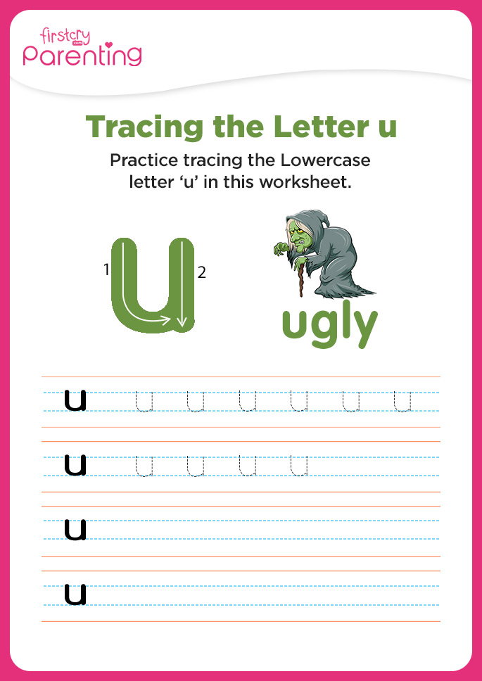 u for ugly worksheet