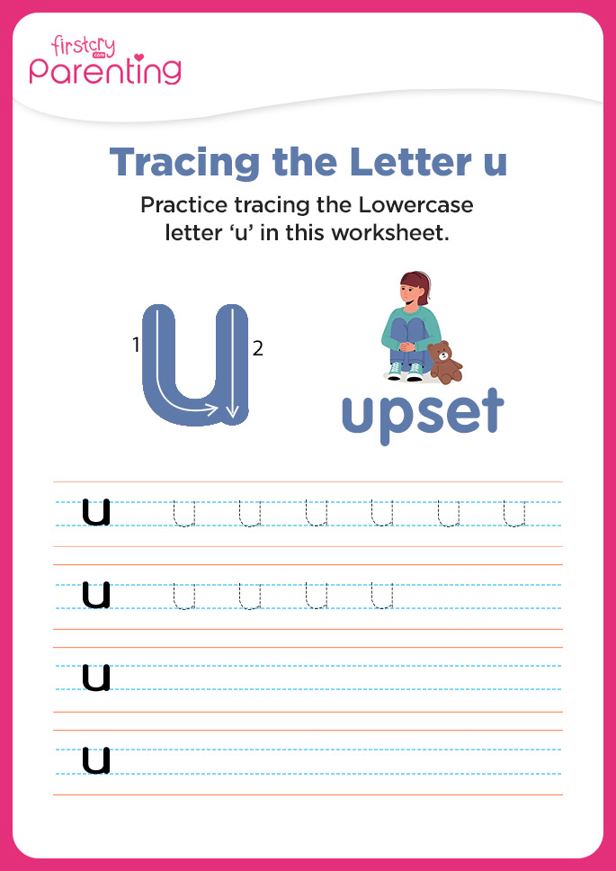 u for upset worksheet