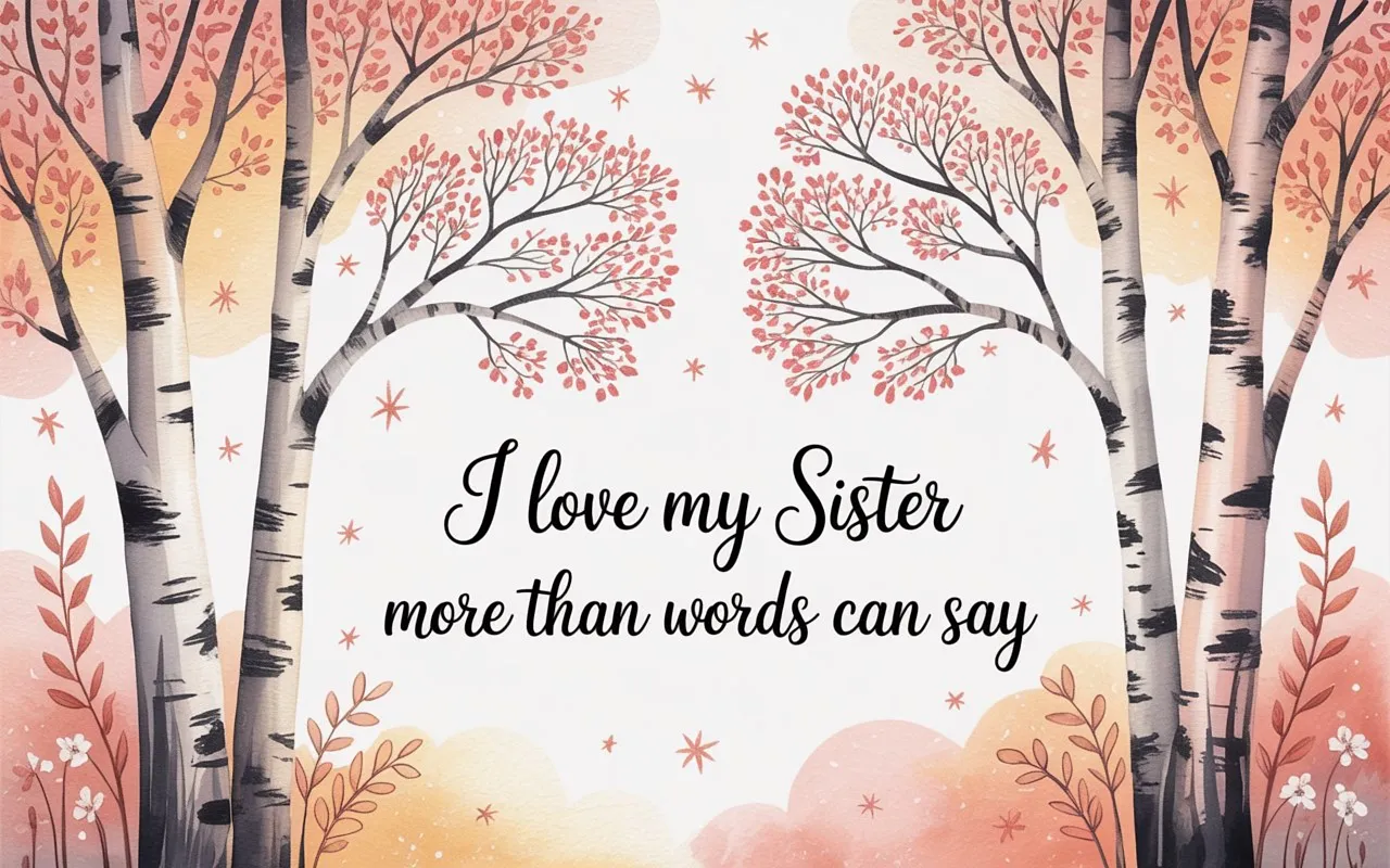 I Love My Sister Quotes