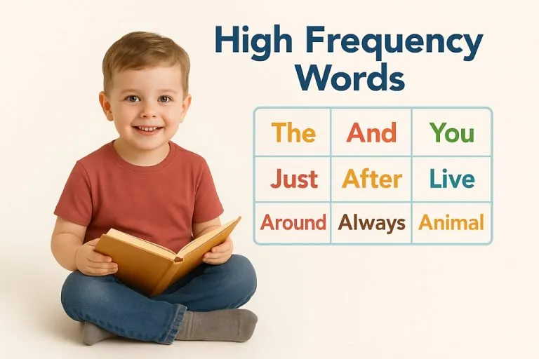 High Frequency Words: What Are They, List & Learning Tips