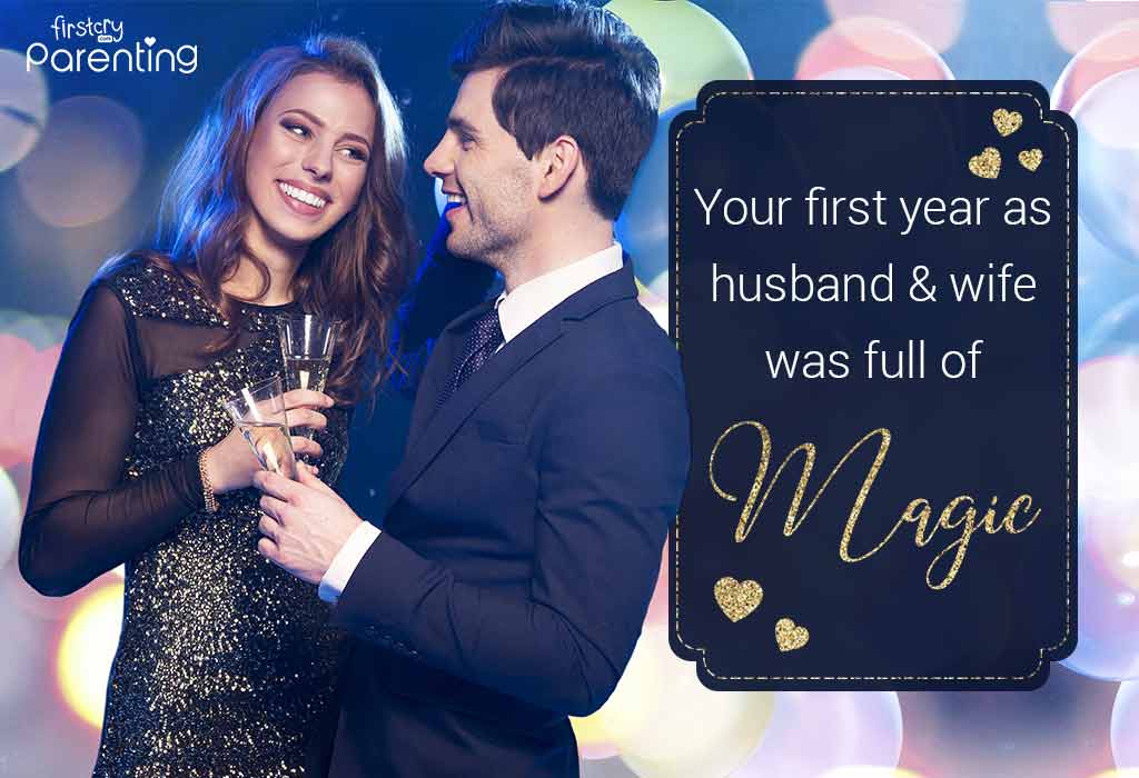 1st Wedding Anniversary Wishes for Sister & Brother-in-Law