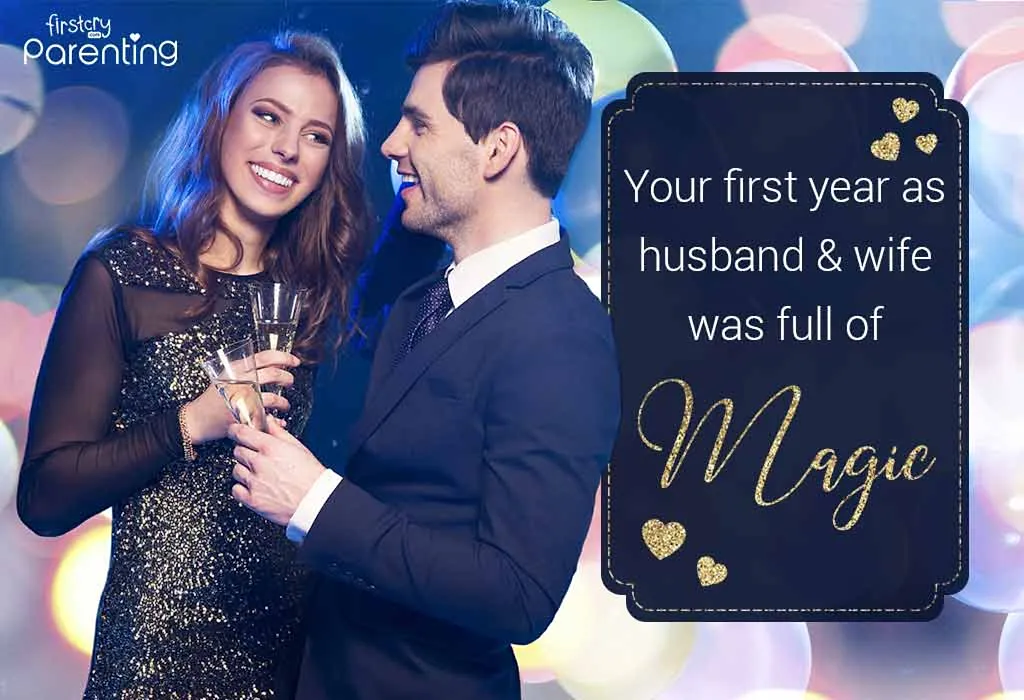 1st Wedding Anniversary Wishes for Sister & Brother-in-Law