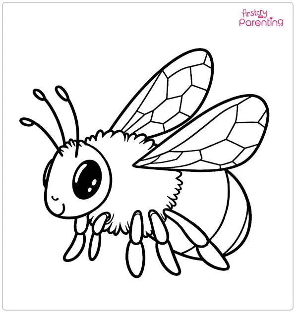 Bumblebee Coloring Page