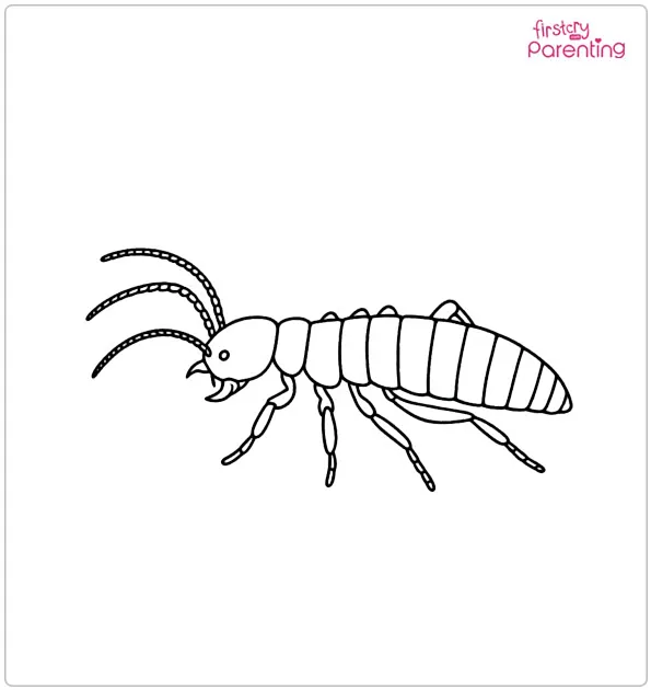Termites Coloring Page