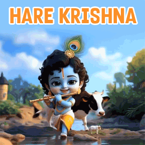 Little Krishna Gif