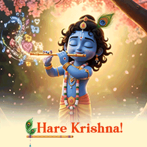 Happy Krishna Janmashtami Gif