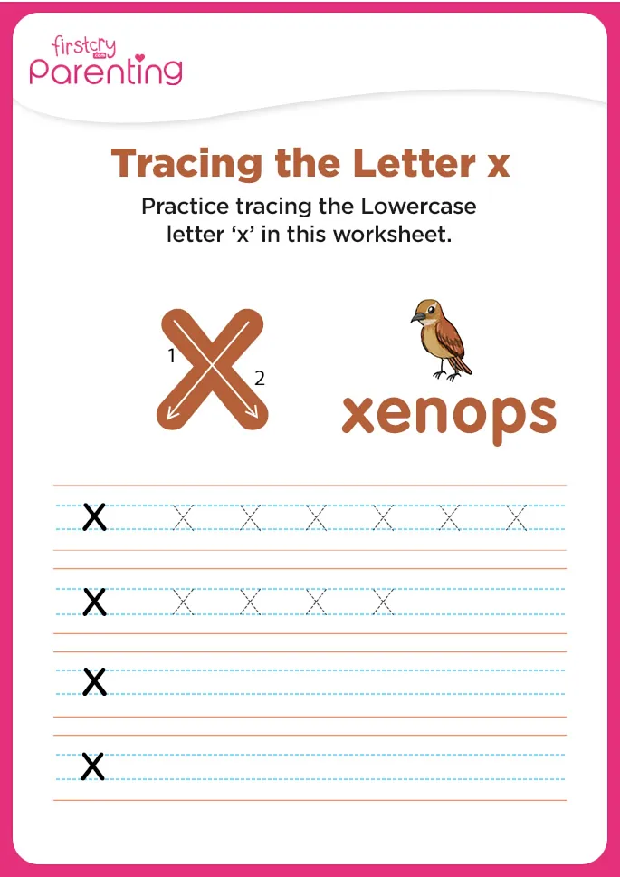 x for xenops worksheet